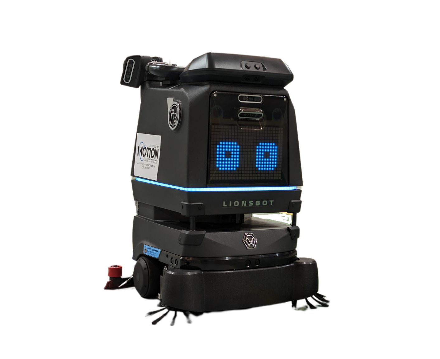 Motion Cleaning Machines - Robotic cleaning machine - Lionsbot R3 Pro Scrubber Dryer